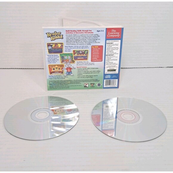 Reader Rabbit Learn to Read with Phonics Preschool & Kindergarten Windows CD-Rom - Picture 2 of 2